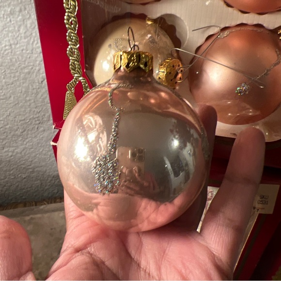 Rare Vintage VICTORIA Collection Christmas glass ornaments lot 30 ornaments USA - Picture 9 of 11